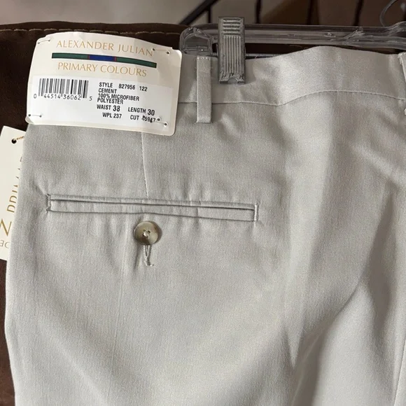 Alexander Julian men’s classic pants 38-30 - Picture 4 of 7